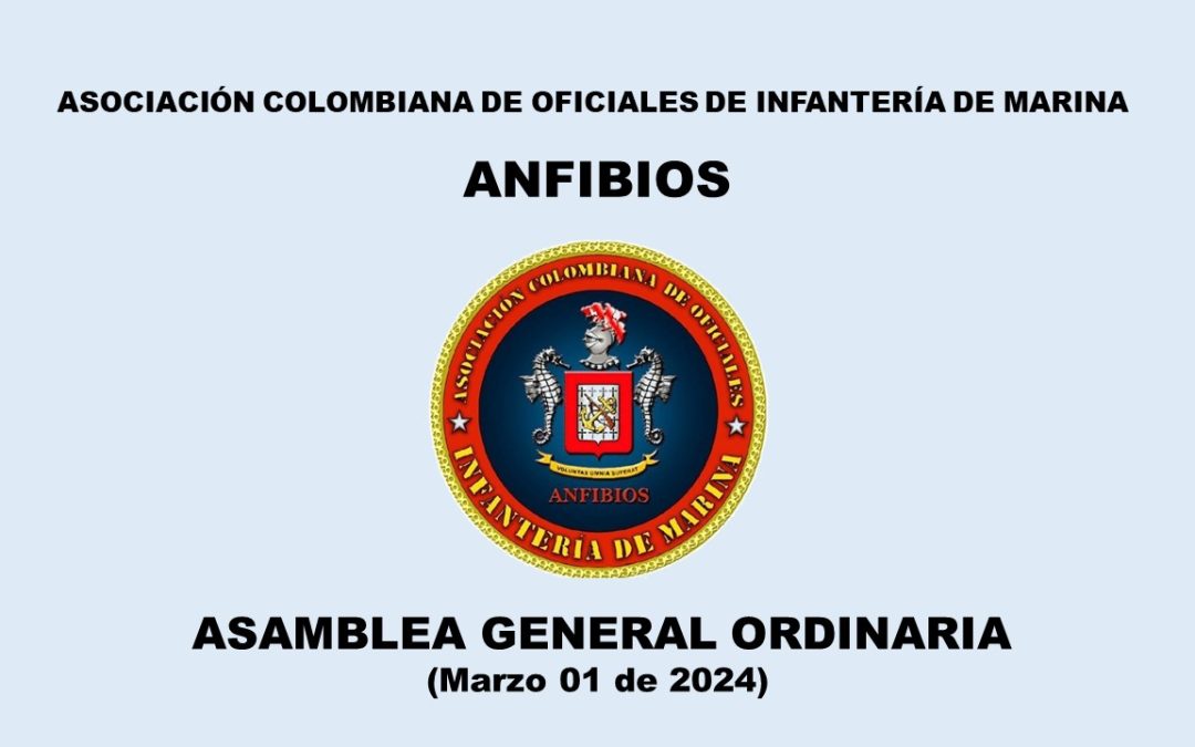 ASAMBLEA GENERAL ORDINARIA ANFIBIOS