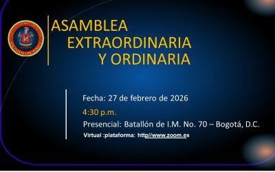 INVITACIÓN ASAMBLEA EXTRAORDINARIA Y ORDINARIA